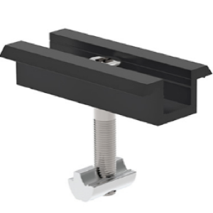 Средна скоба с винт и плъзгаща се гайка BLACK L50